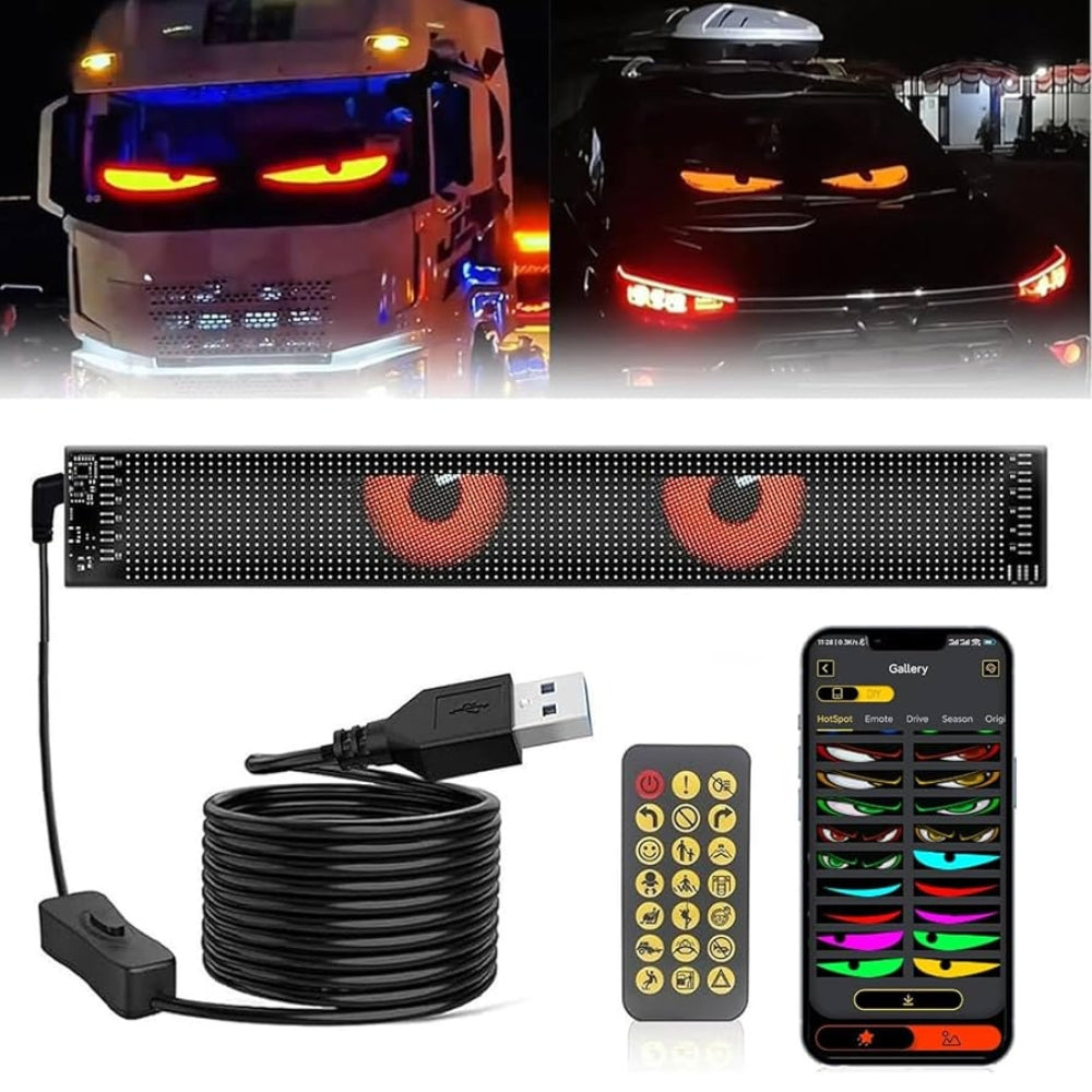 Écran LED Programmable pour Voiture